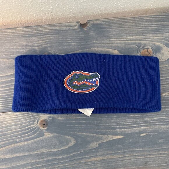 University of Florida Gators Football Logofit Headband Blue & Orange OSFM (D6) - Picture 5 of 6